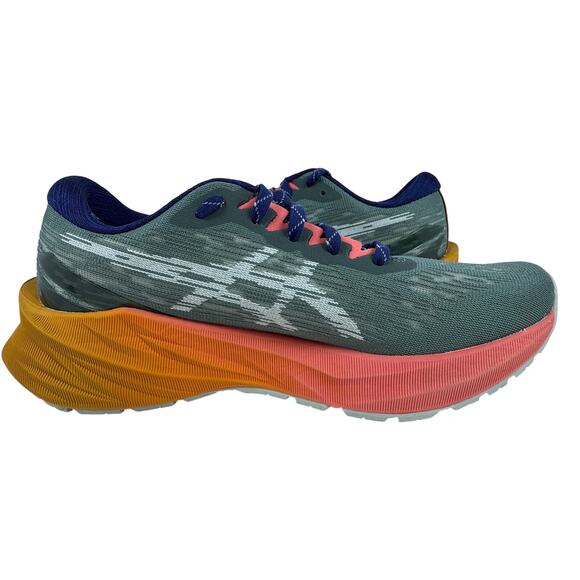 ASICS Novablast 3 Trail Running Athletic Shoe Womens 8 Nature Papaya - Picture 4 of 9